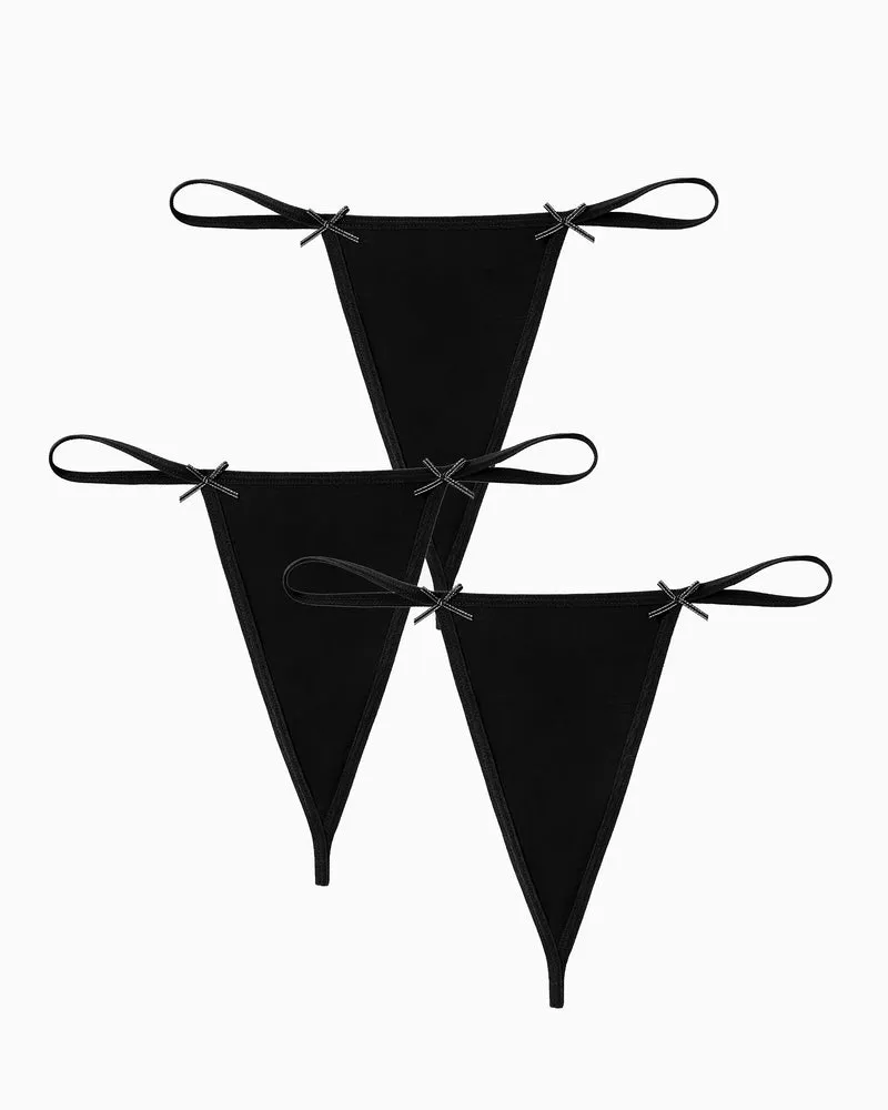 3Pcs G-String Thongs