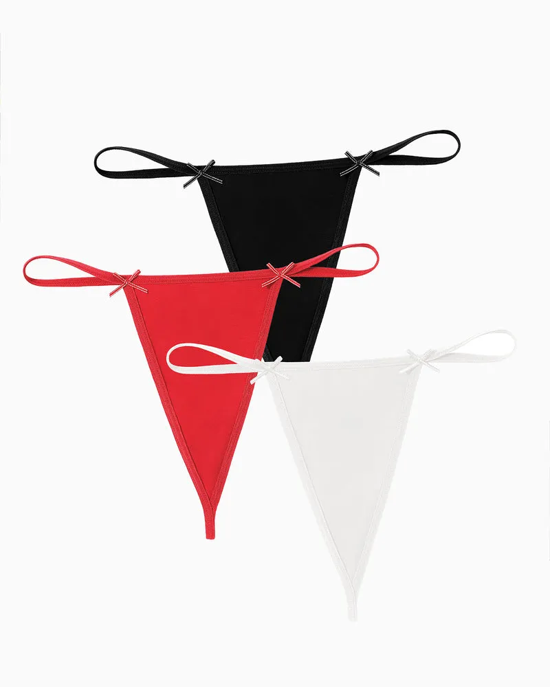 3Pcs G-String Thongs