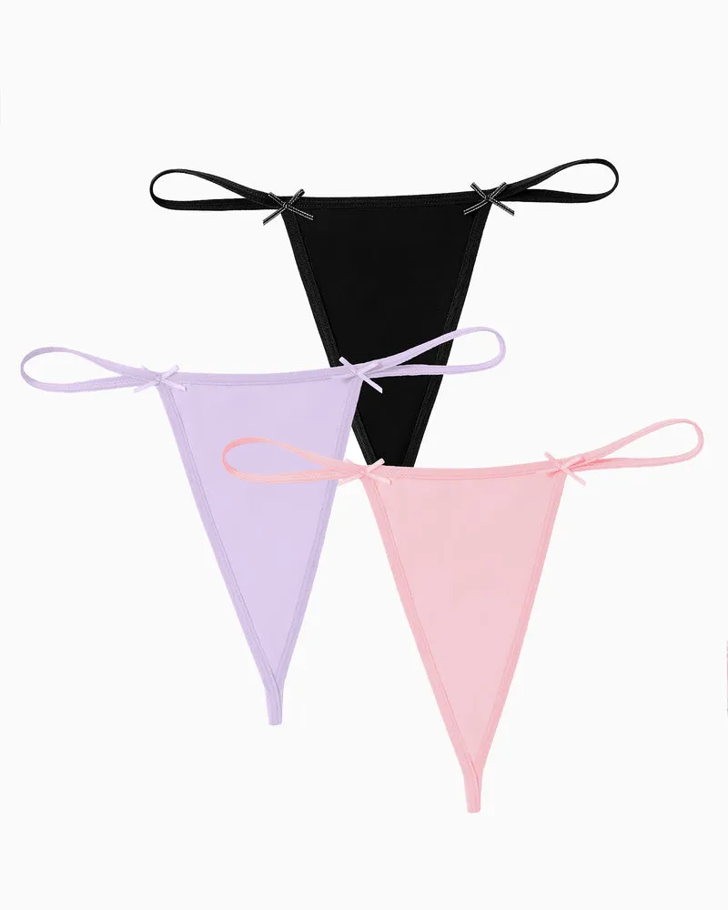 3Pcs G-String Thongs