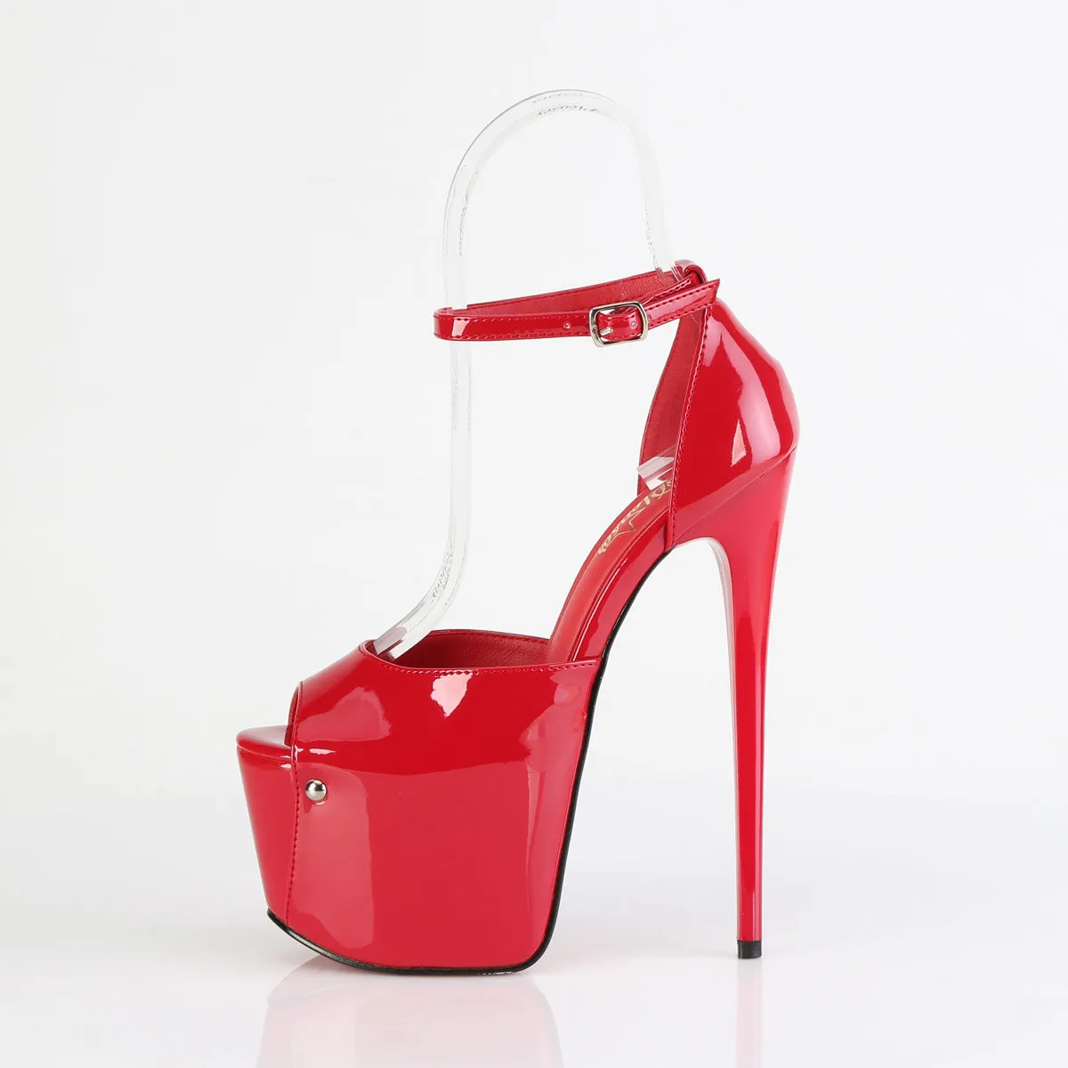7 Inch Heel JUBILANT-15 Red Patent