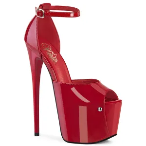 7 Inch Heel JUBILANT-15 Red Patent