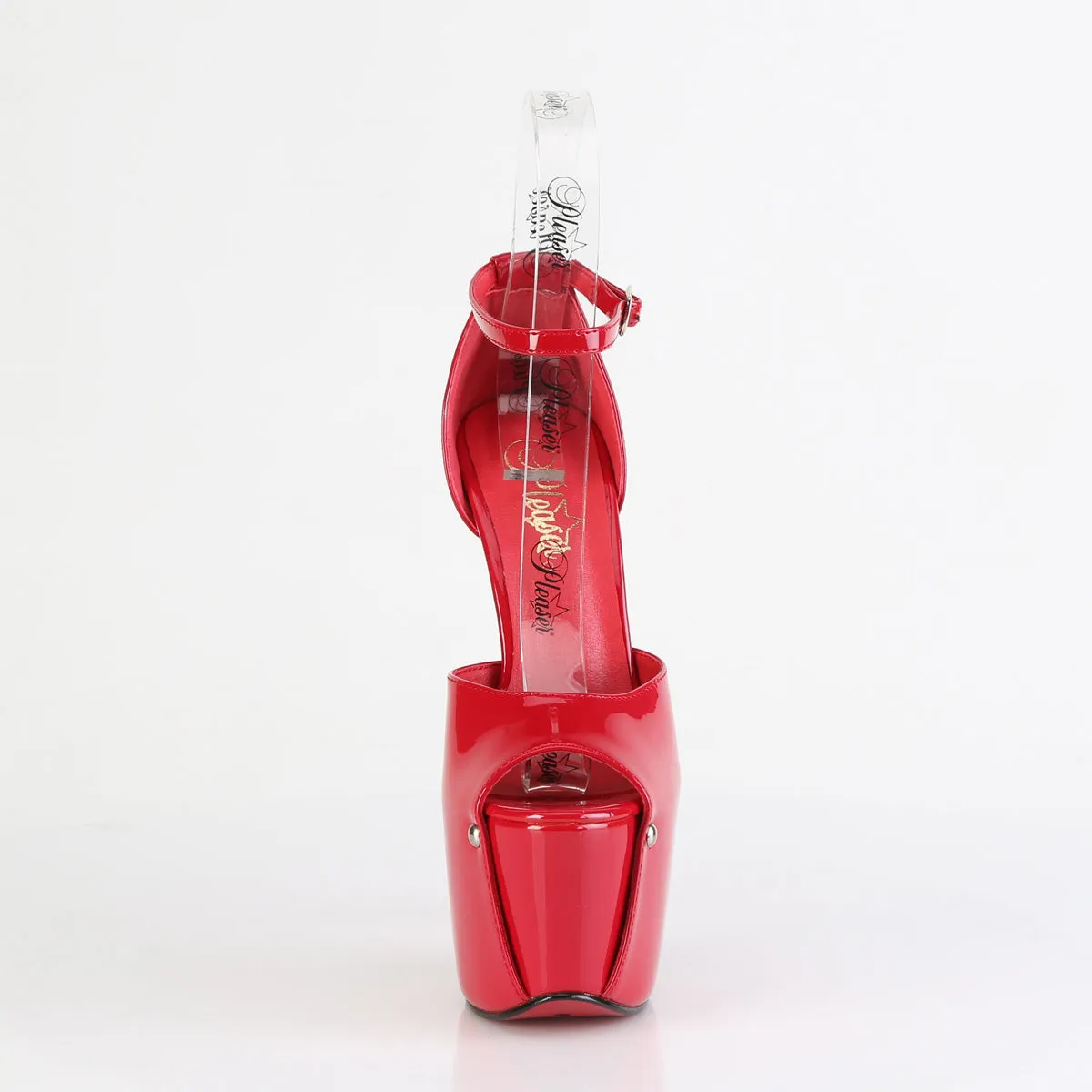 7 Inch Heel JUBILANT-15 Red Patent