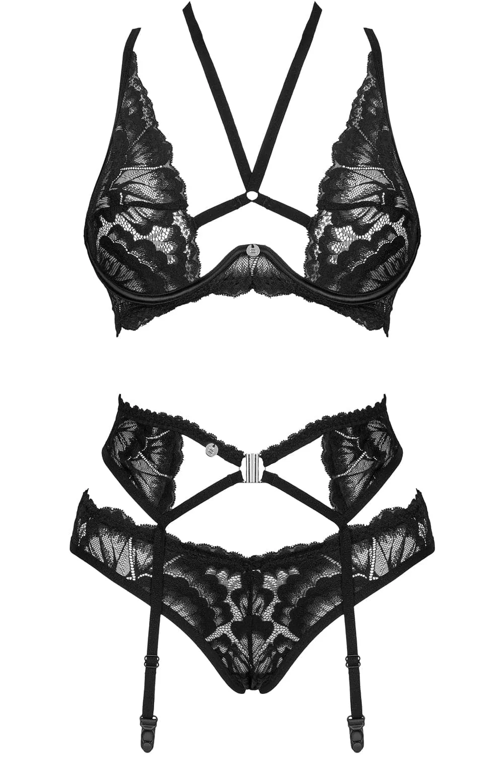 Alessya Bra. Brief & Suspender