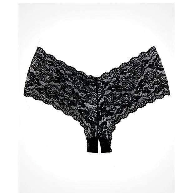 Allure Lingerie - Adore Candy Apple Panty O/S (Black)