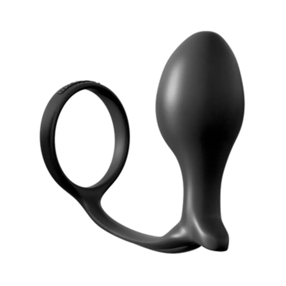 Anal Fantasy Collection: Ass-gasm Cock Ring. Advanced Plug