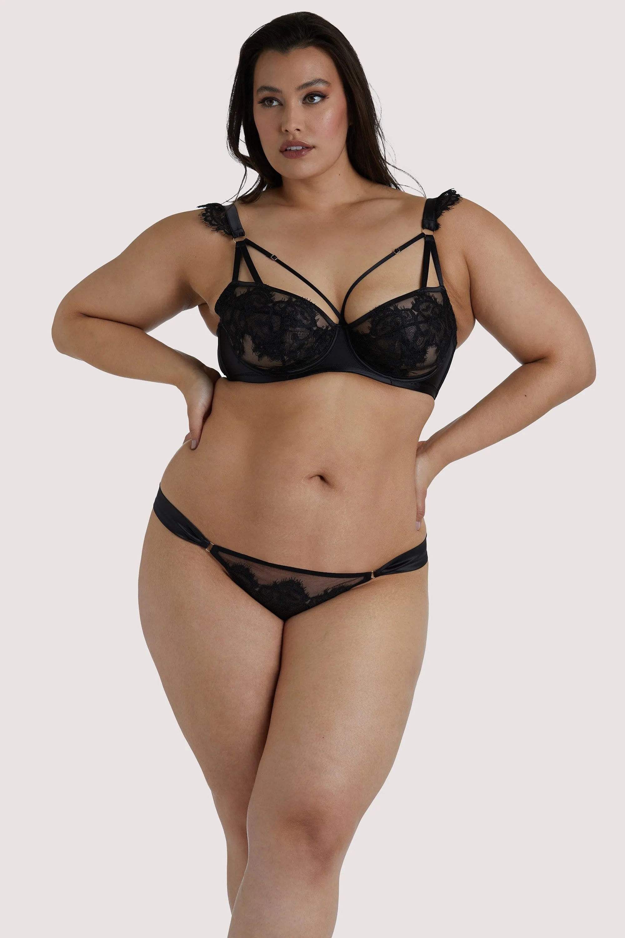 Anneliese Black Lace Bra