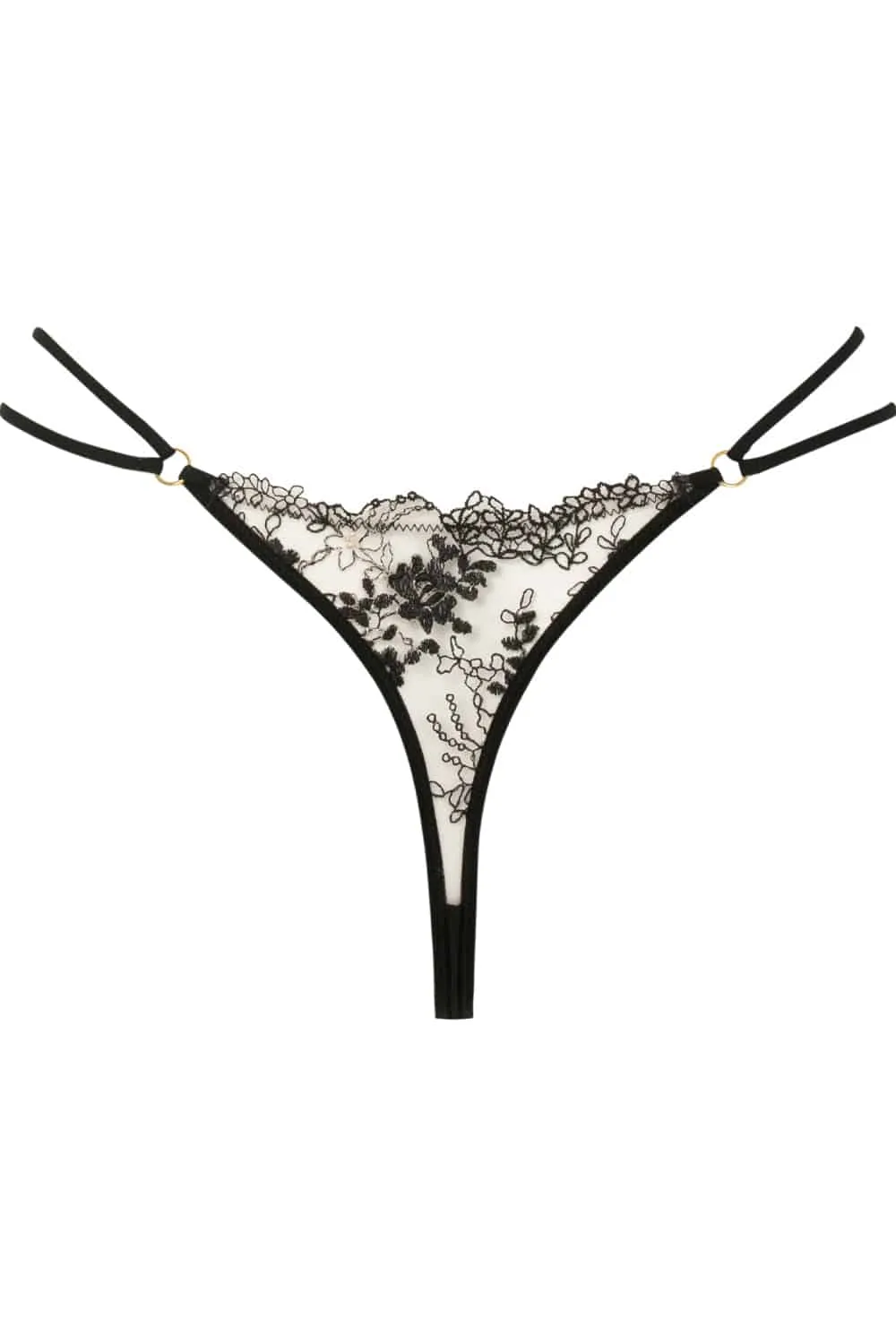 Après Minuit Mini Thong Black