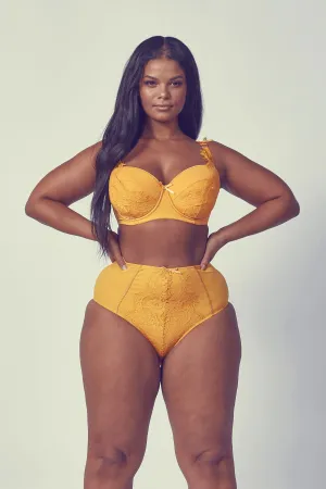 Aspen Mustard High Waist