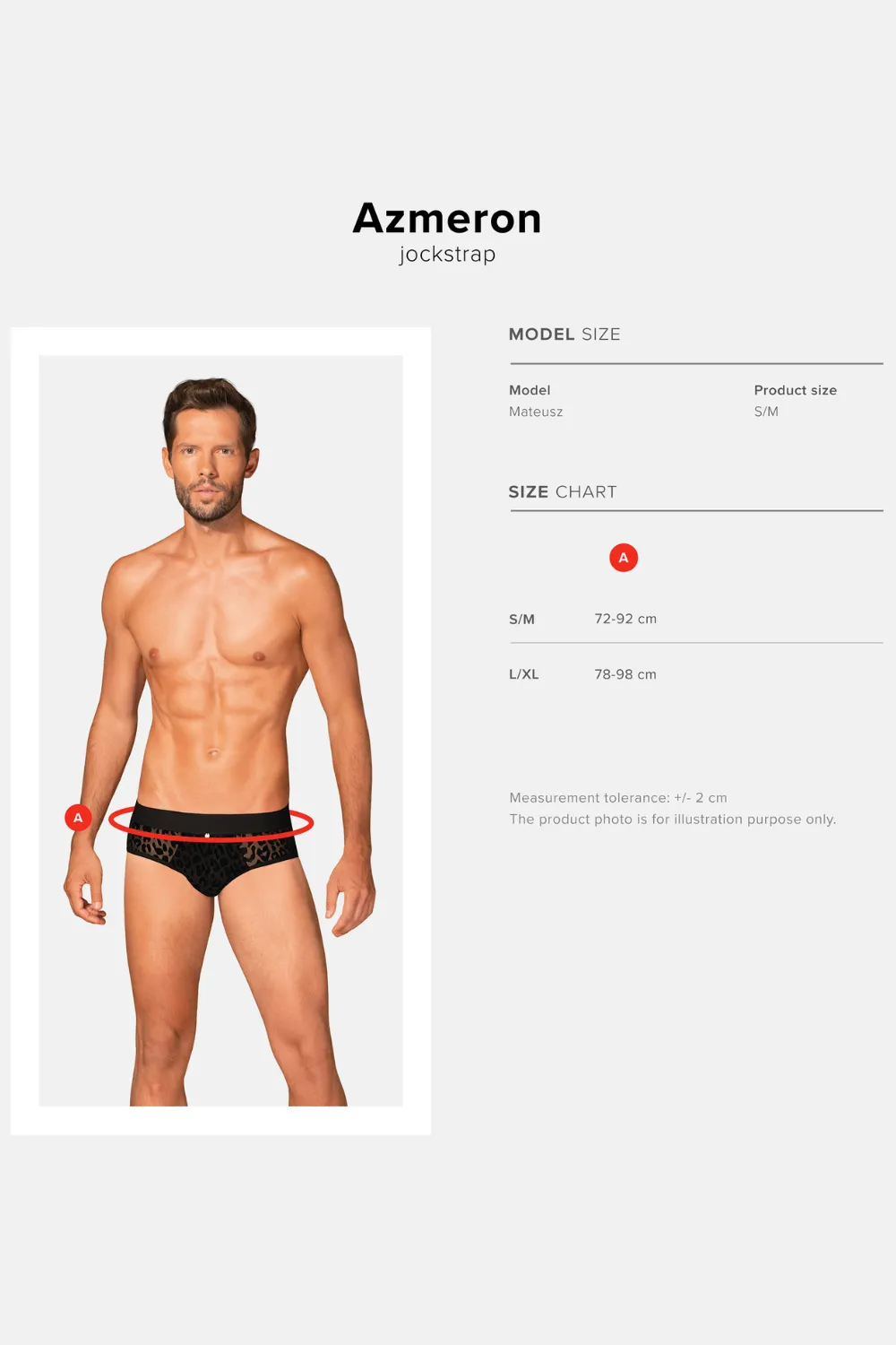 Azmeron Men's Jockstrap Brief