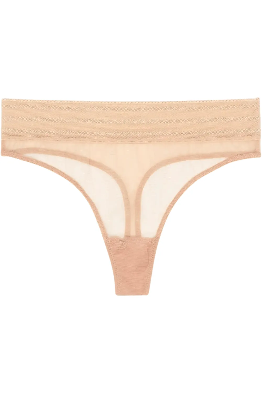 Bare Thong in Powder. Size XL (UK 16)