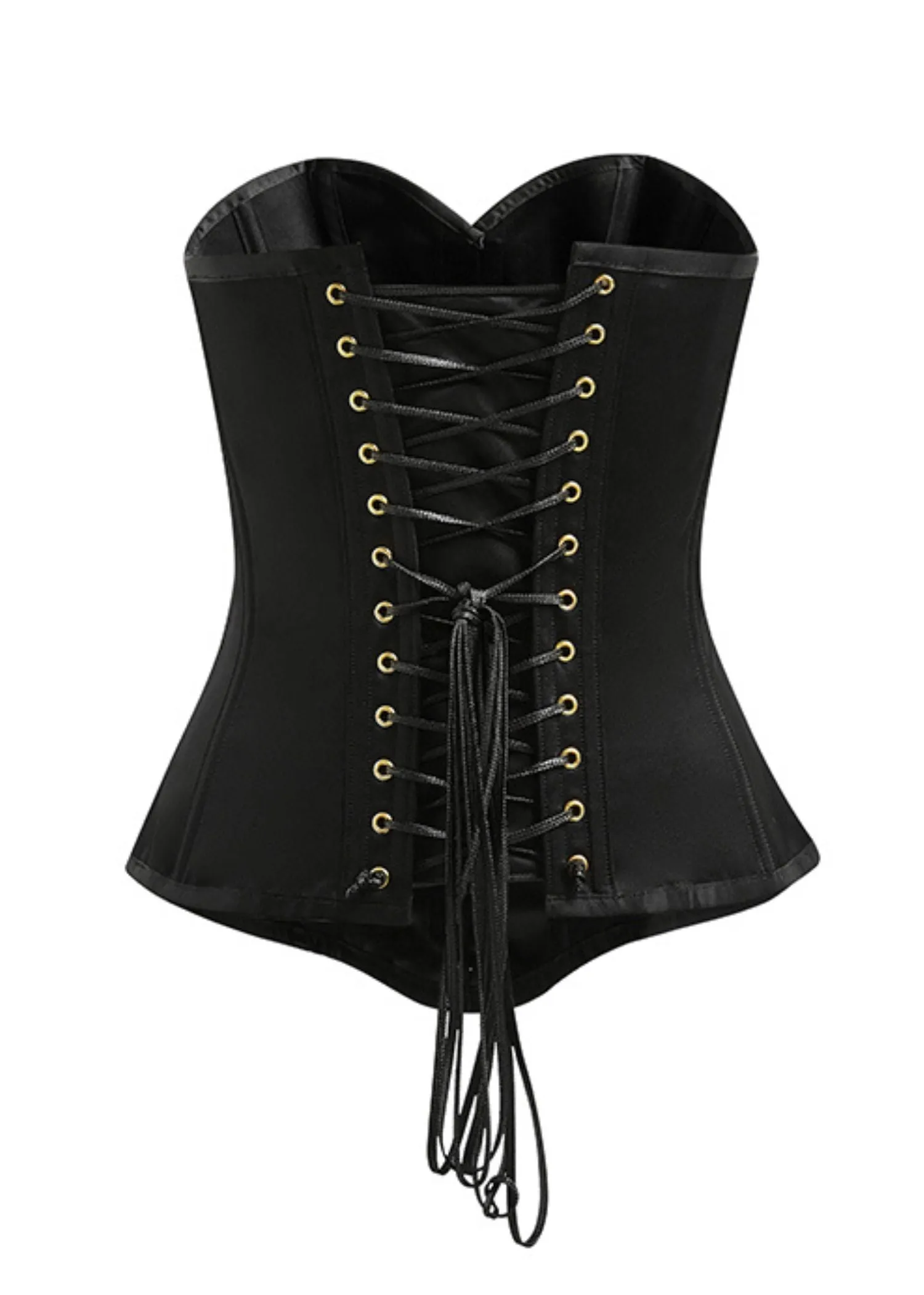 Black Overbust Corset