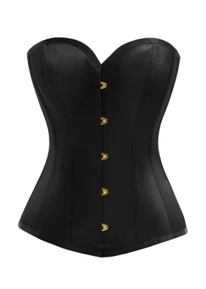 Black Overbust Corset