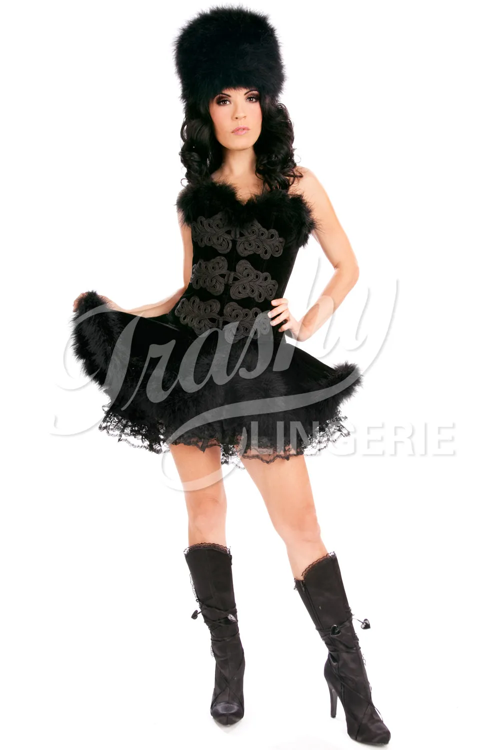 Black Ukrainian Corset