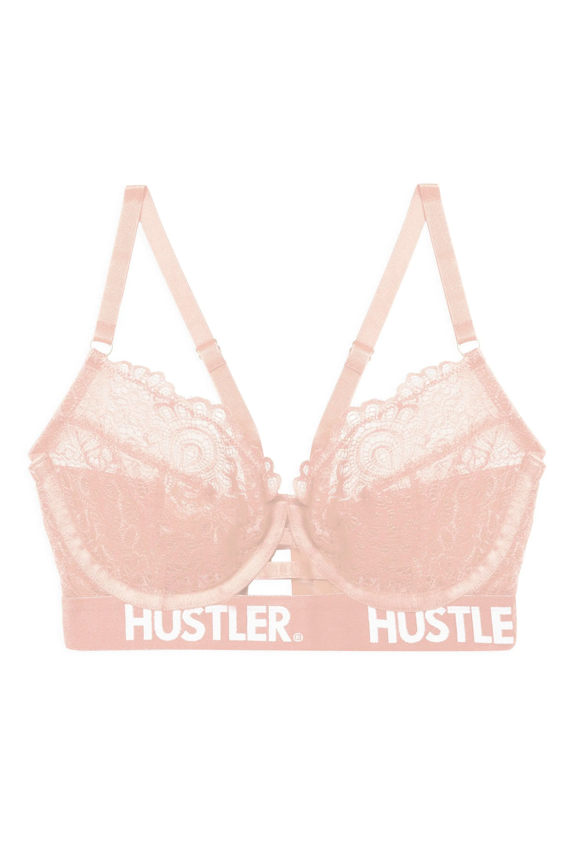 Branded Lace Bra Baby pink