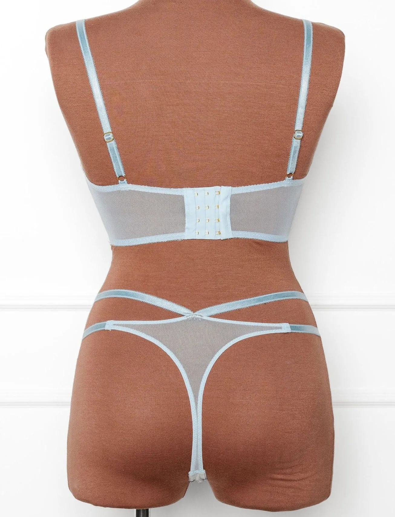 Bridal Bundle: Embroidered Underwire Bustier Set