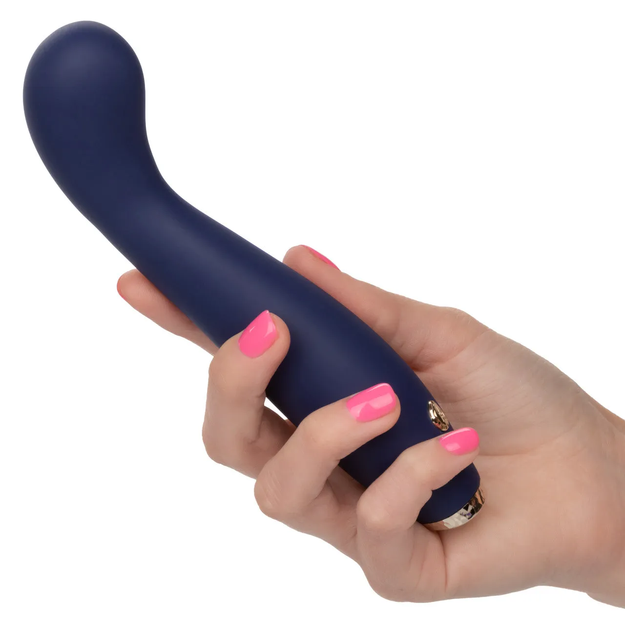 Calexotics Chic Peony Curved G-Spot Powerful Vibrator Silicone USB Purple