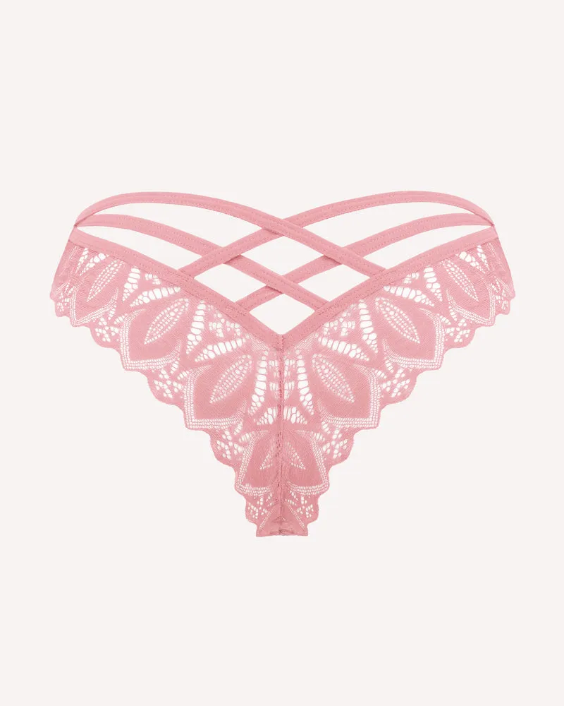 Cheeky Lace Criss Cross Panties