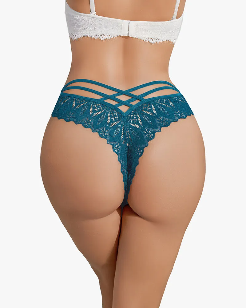 Cheeky Lace Criss Cross Panties