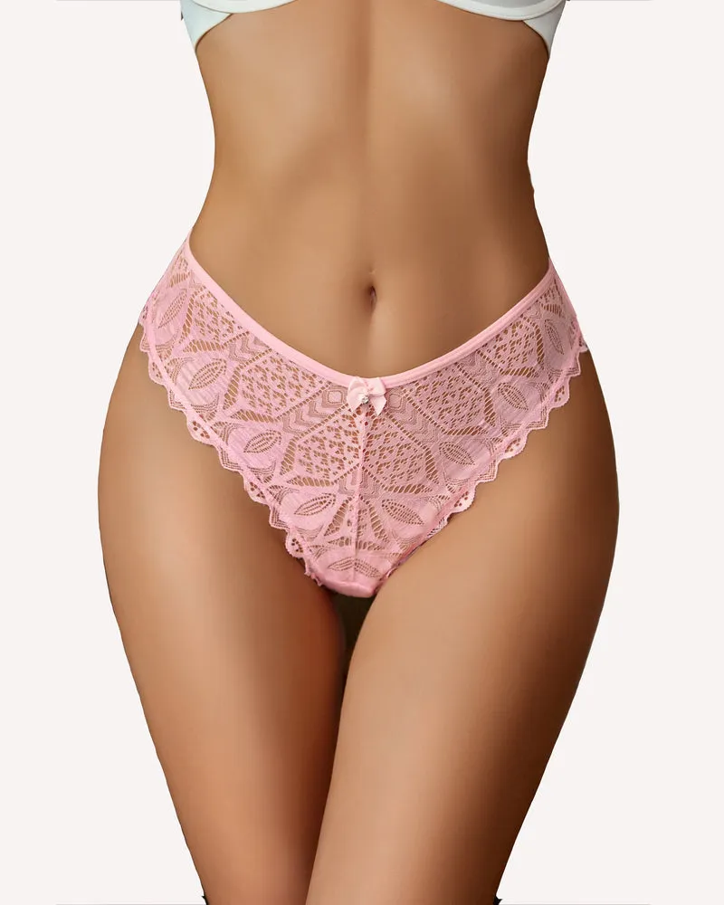 Cheeky Lace Criss Cross Panties