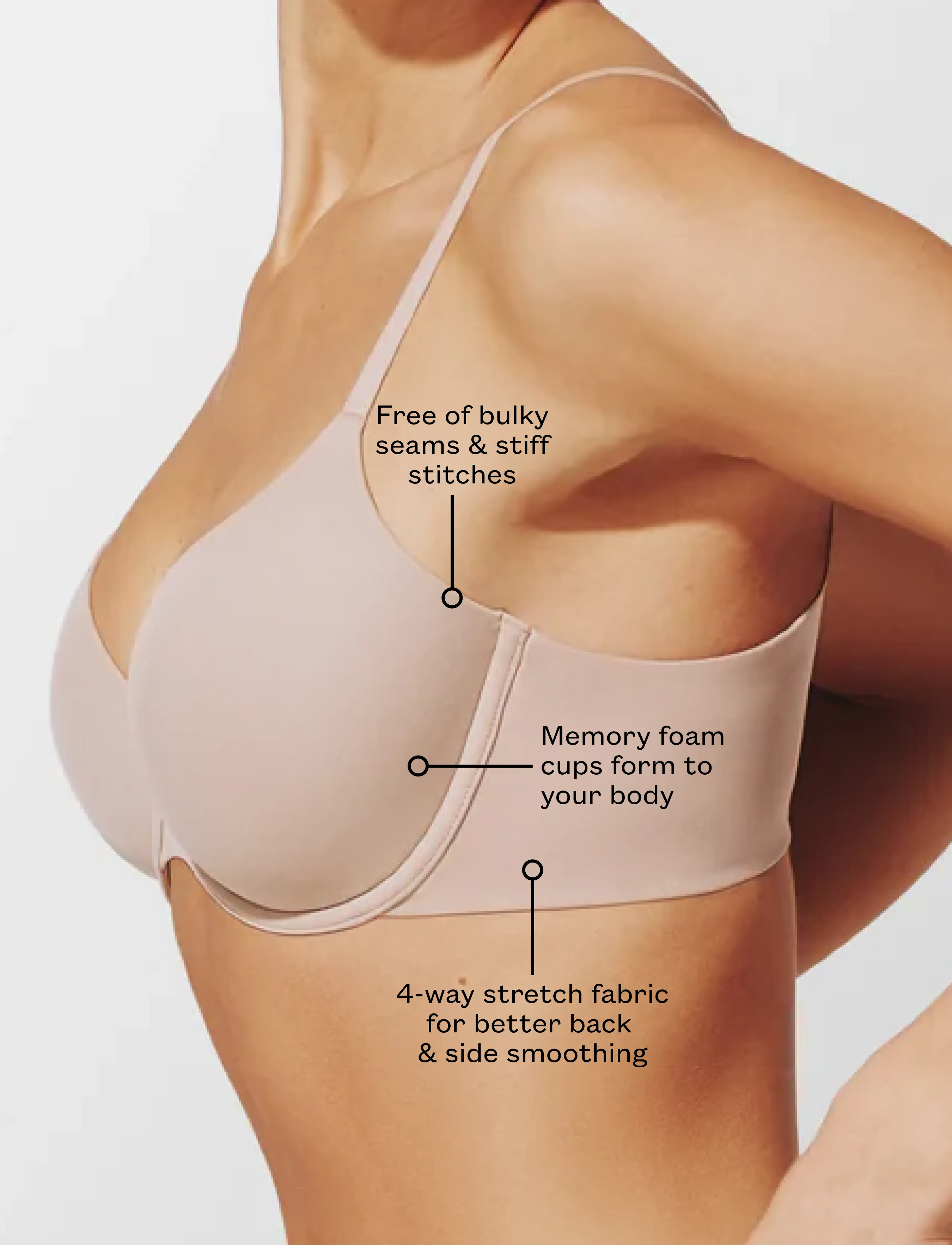 ComfortStretch Back Smoothing T-Shirt Bra
