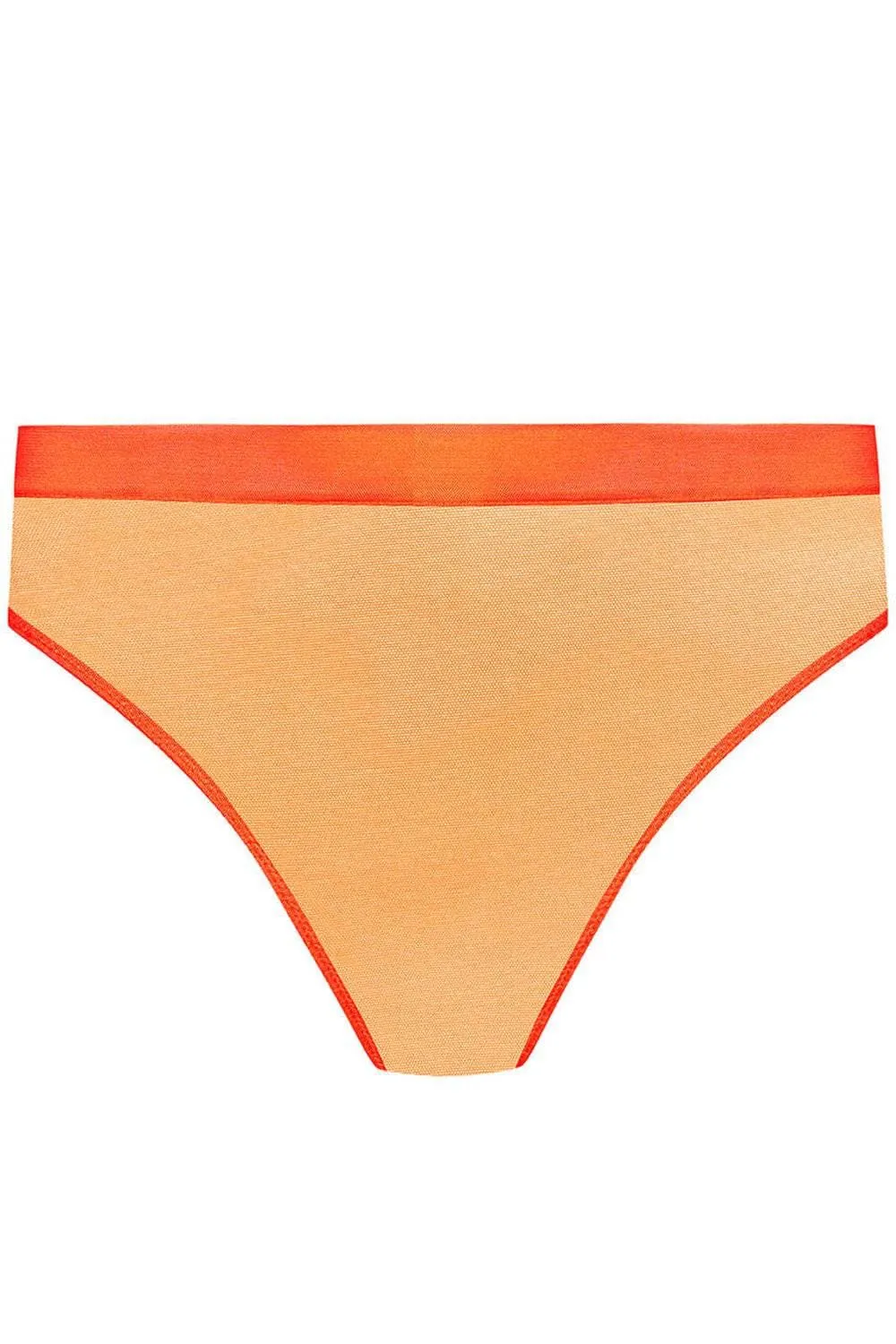 Corps à Corps High Waist Thong Neon Orange