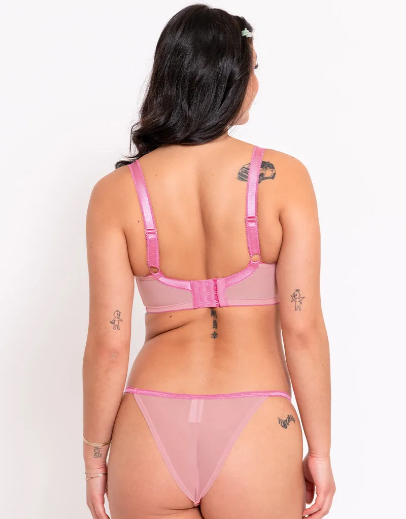 Curvy Kate Strawberry Crush Balcony Bra Pink Multi