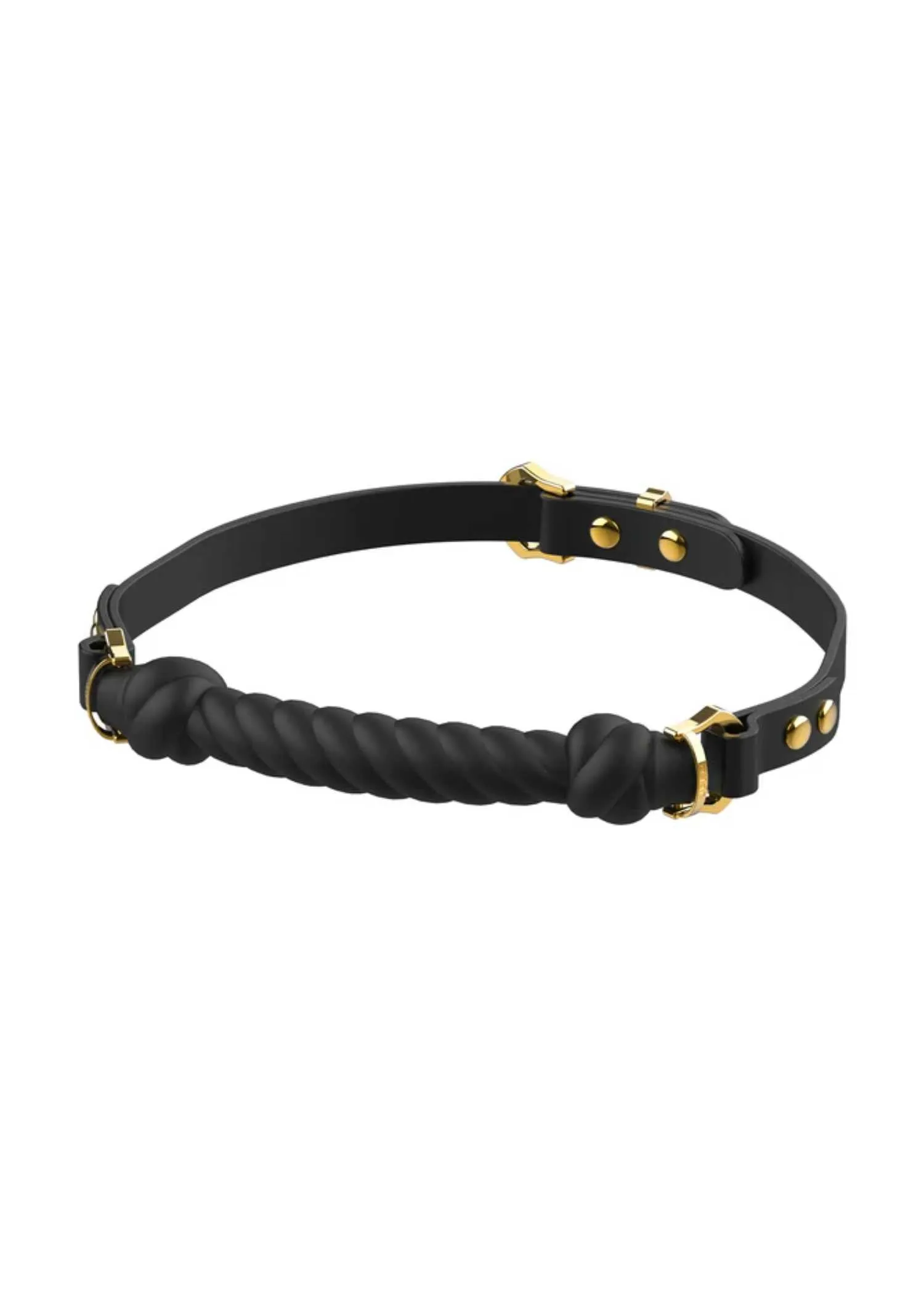Desire of Mouth Knot Shaped Mouth Gag (Black)