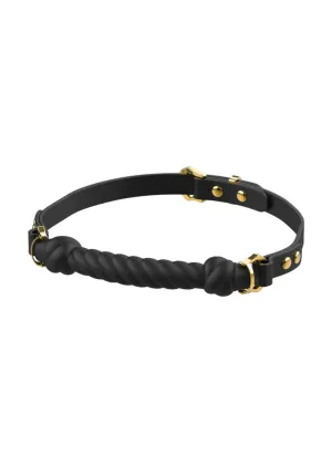 Desire of Mouth Knot Shaped Mouth Gag (Black)