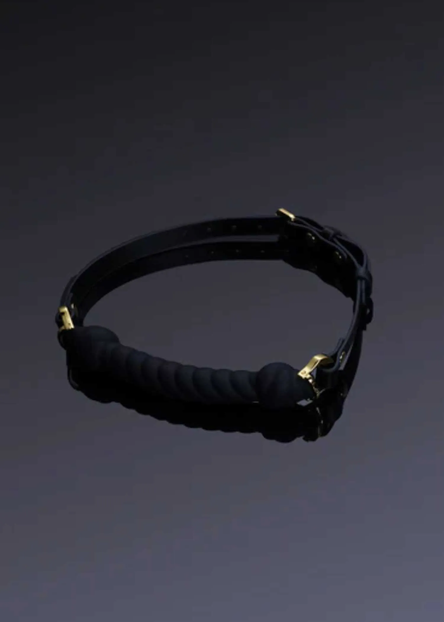 Desire of Mouth Knot Shaped Mouth Gag (Black)