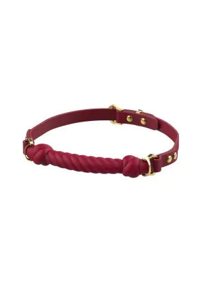 Desire of Mouth Knot Shaped Mouth Gag (Red)