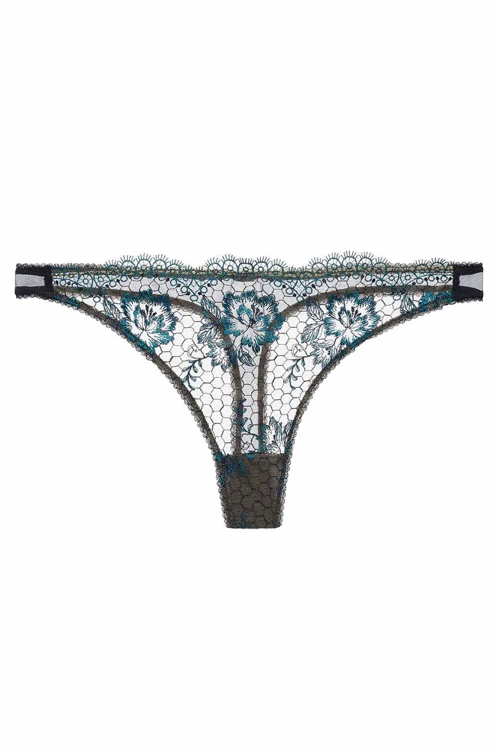 Dita Von Teese Evelina Navy G-String