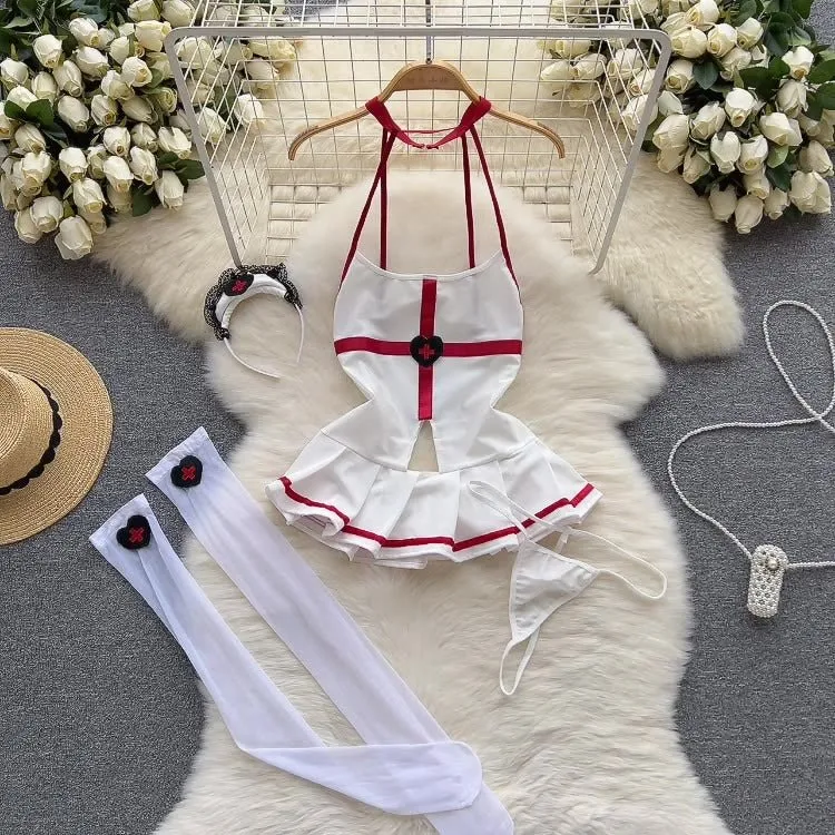 Doctor's Orders Four Piece Lingerie Set