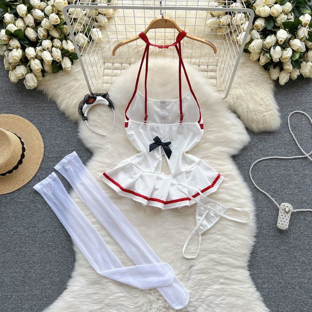 Doctor's Orders Four Piece Lingerie Set