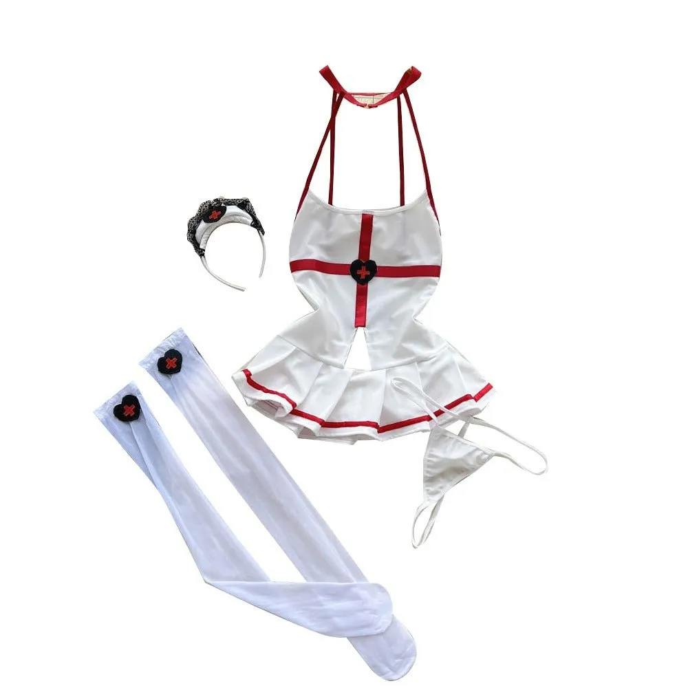 Doctor's Orders Four Piece Lingerie Set