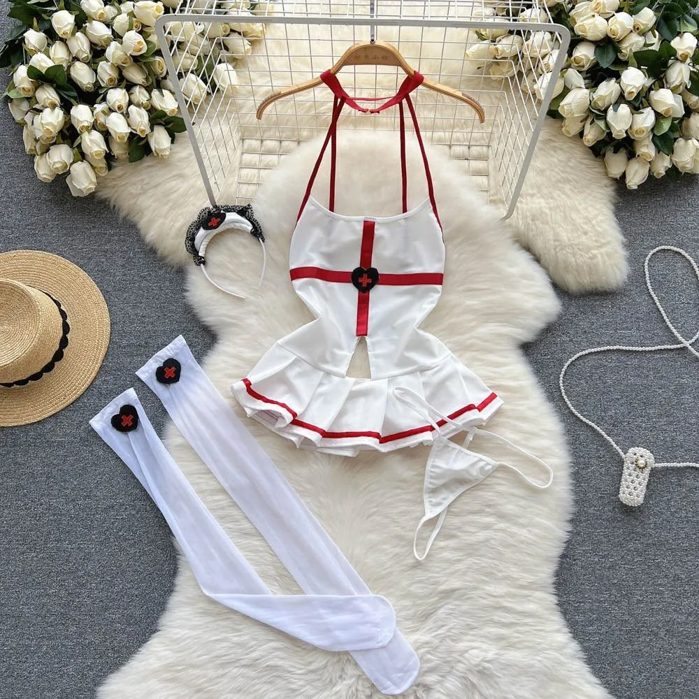Doctor's Orders Four Piece Lingerie Set