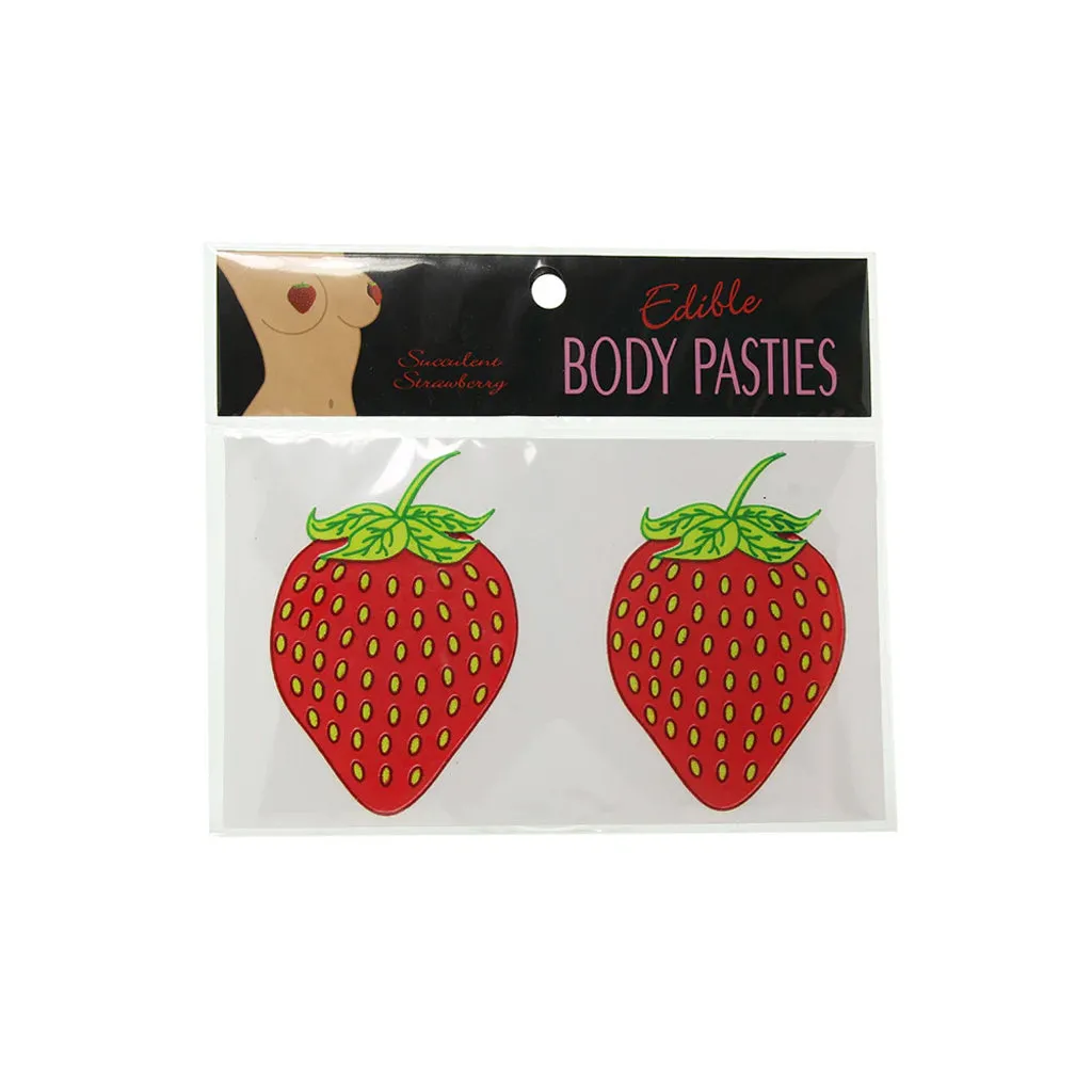 Edible Body Pasties in Strawberry