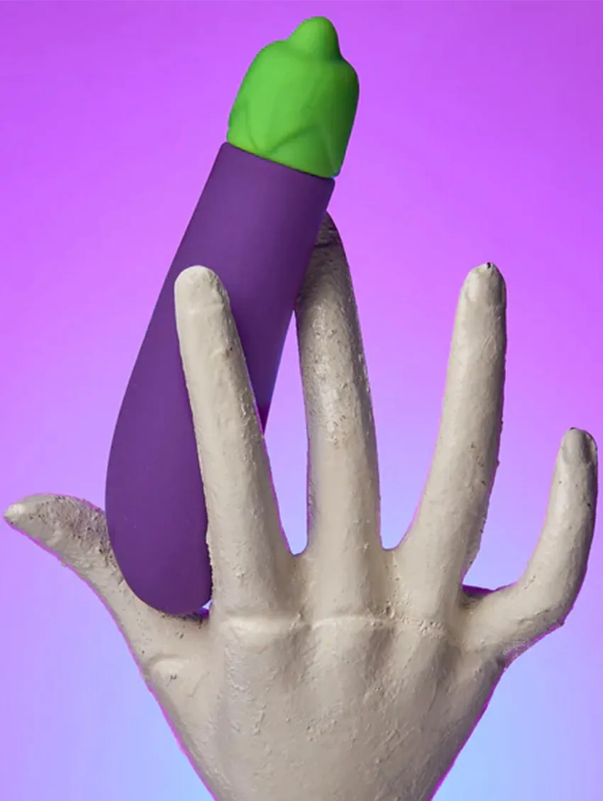 Emojibator Eggplant Vibe