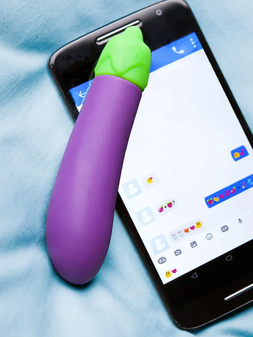 Emojibator Eggplant Vibe