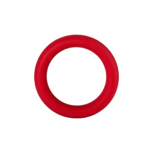 F-64: 40MM 100% SILICONE RING WIDE RED S