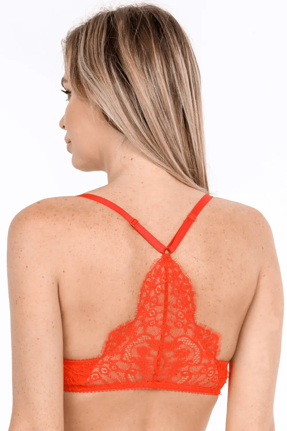 French Connection Push Up Bra in Bright Red (B & C cup sizes)