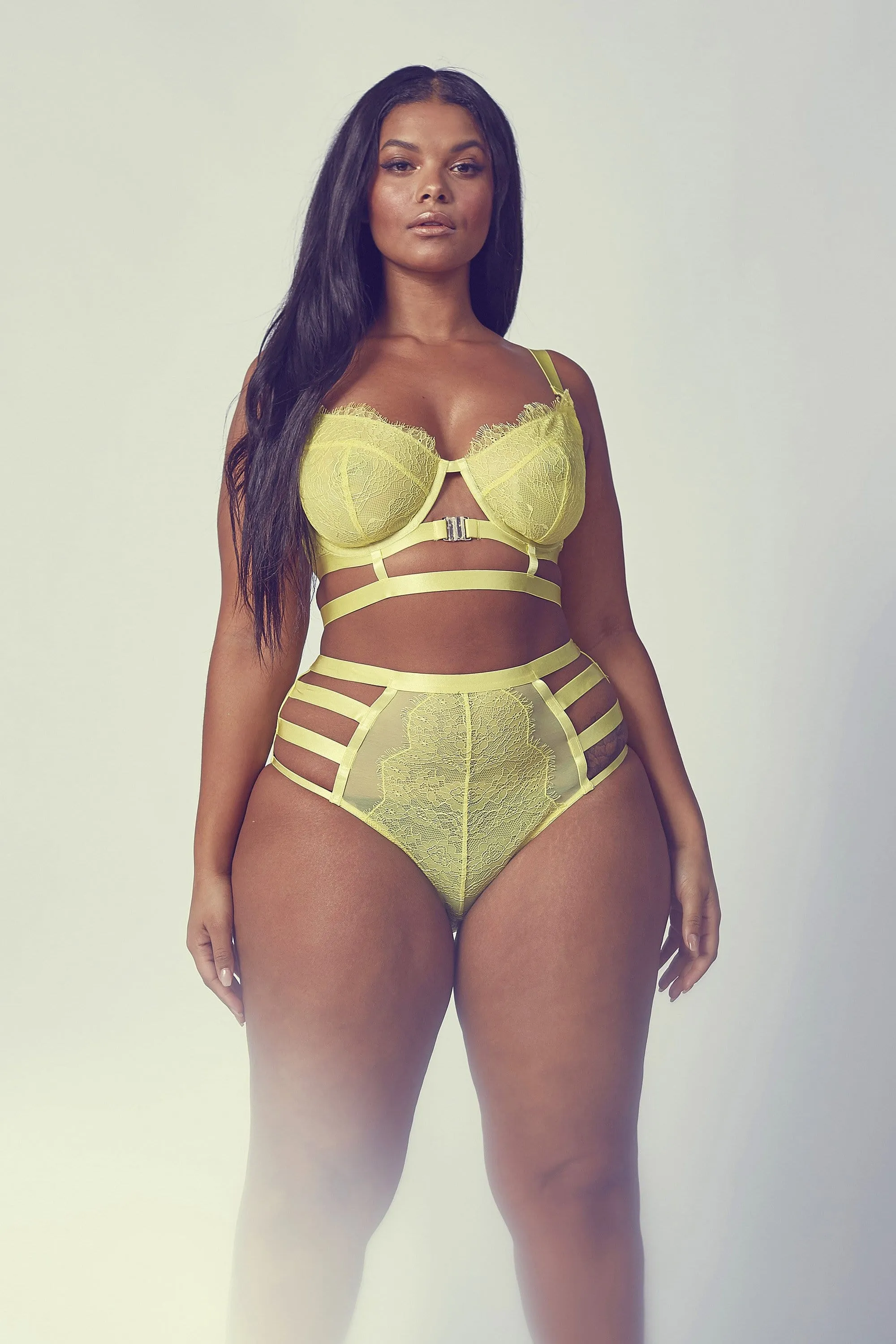 Gabi Fresh Devon Lime Lace bra