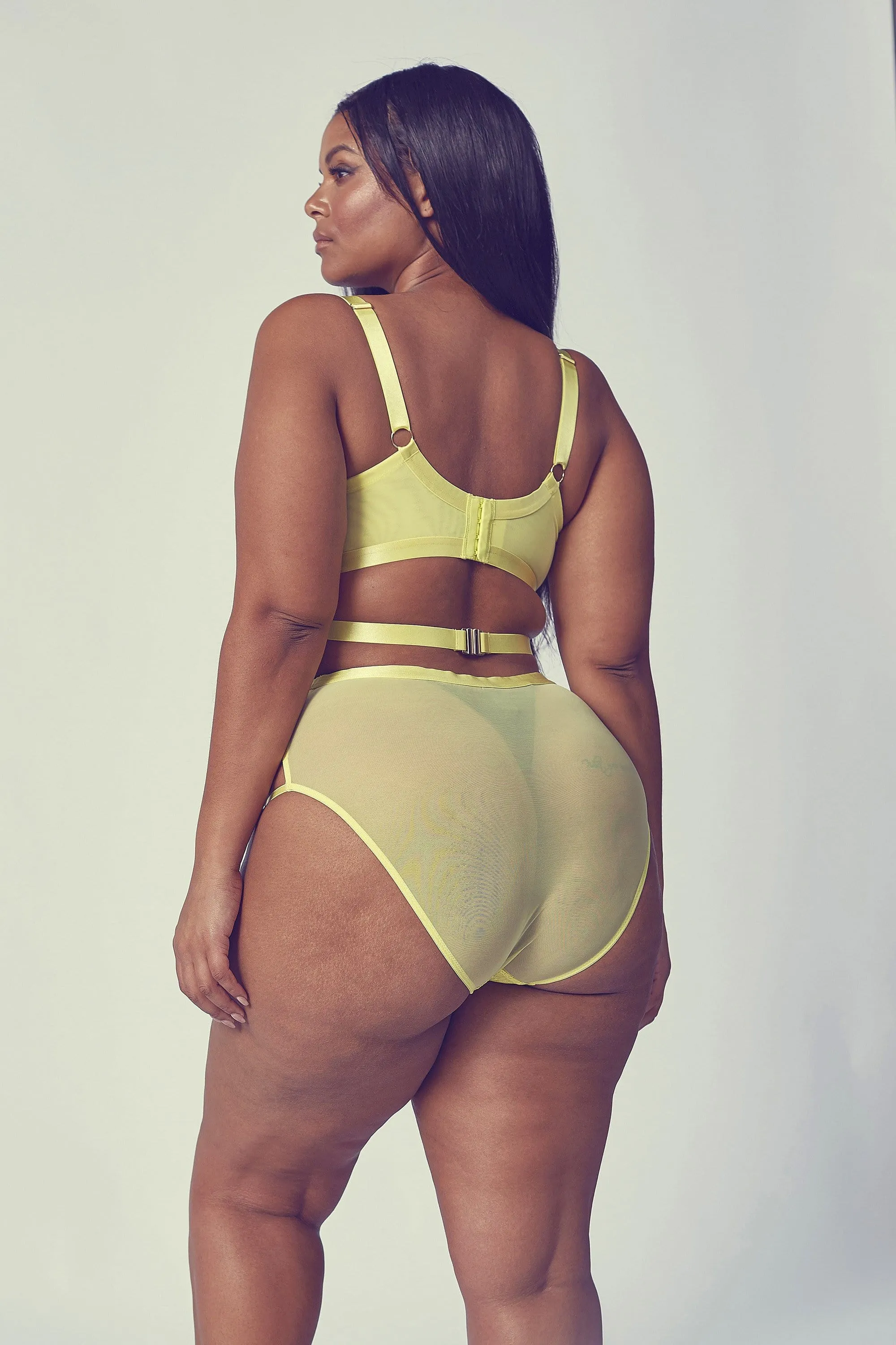 Gabi Fresh Devon Lime Lace bra