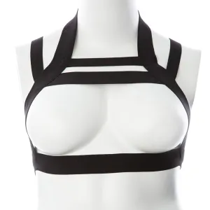 Gender Fluid Majesty Harness - XL-XXXL Black