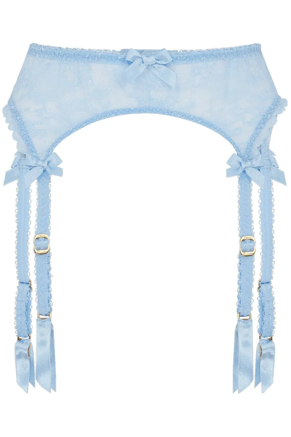 Hinda Suspender Blue. Size 2 (UK 8)
