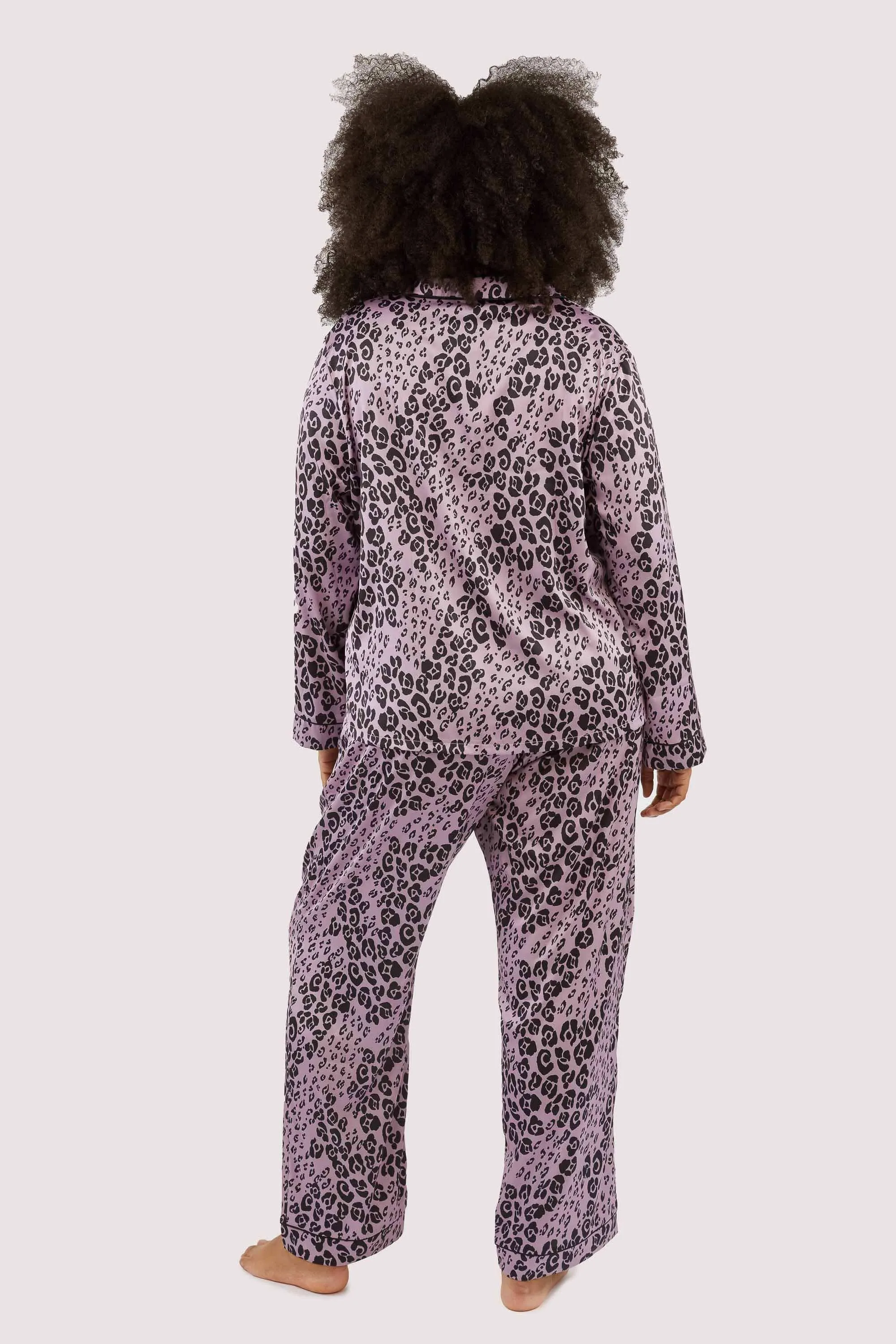 Kaylee Long Sleeve Lilac Animal PJs