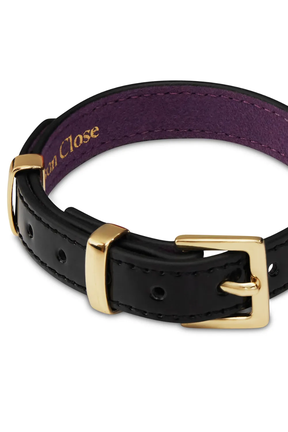 La Liaison Anklet in Black