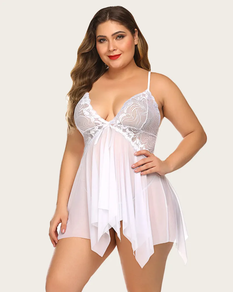Lace Babydoll Boudoir Outfits (DE Only)