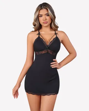 Lace Chemise Strap Nightwear