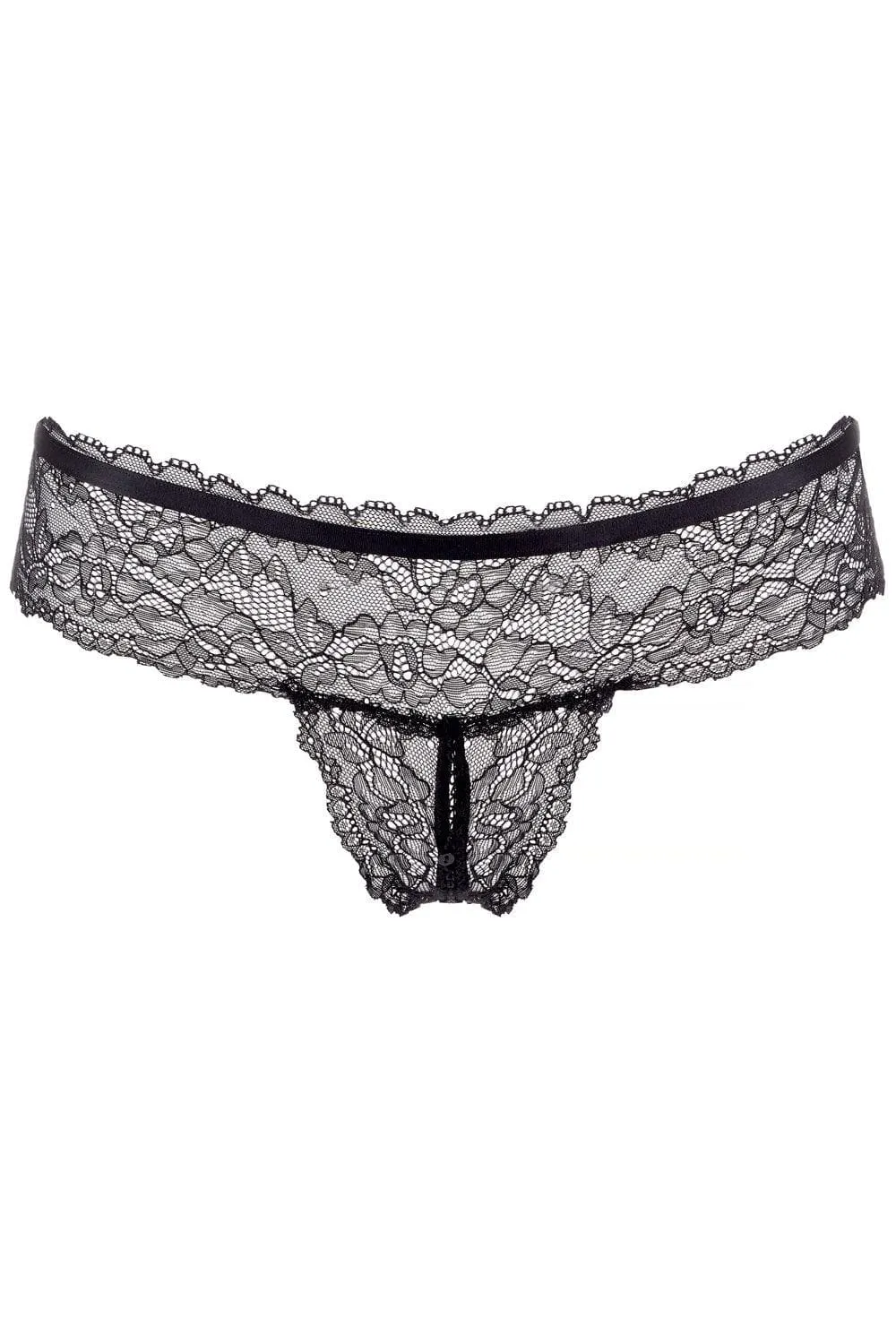 Le Petit Secret Dentelle Openable Tanga Thong