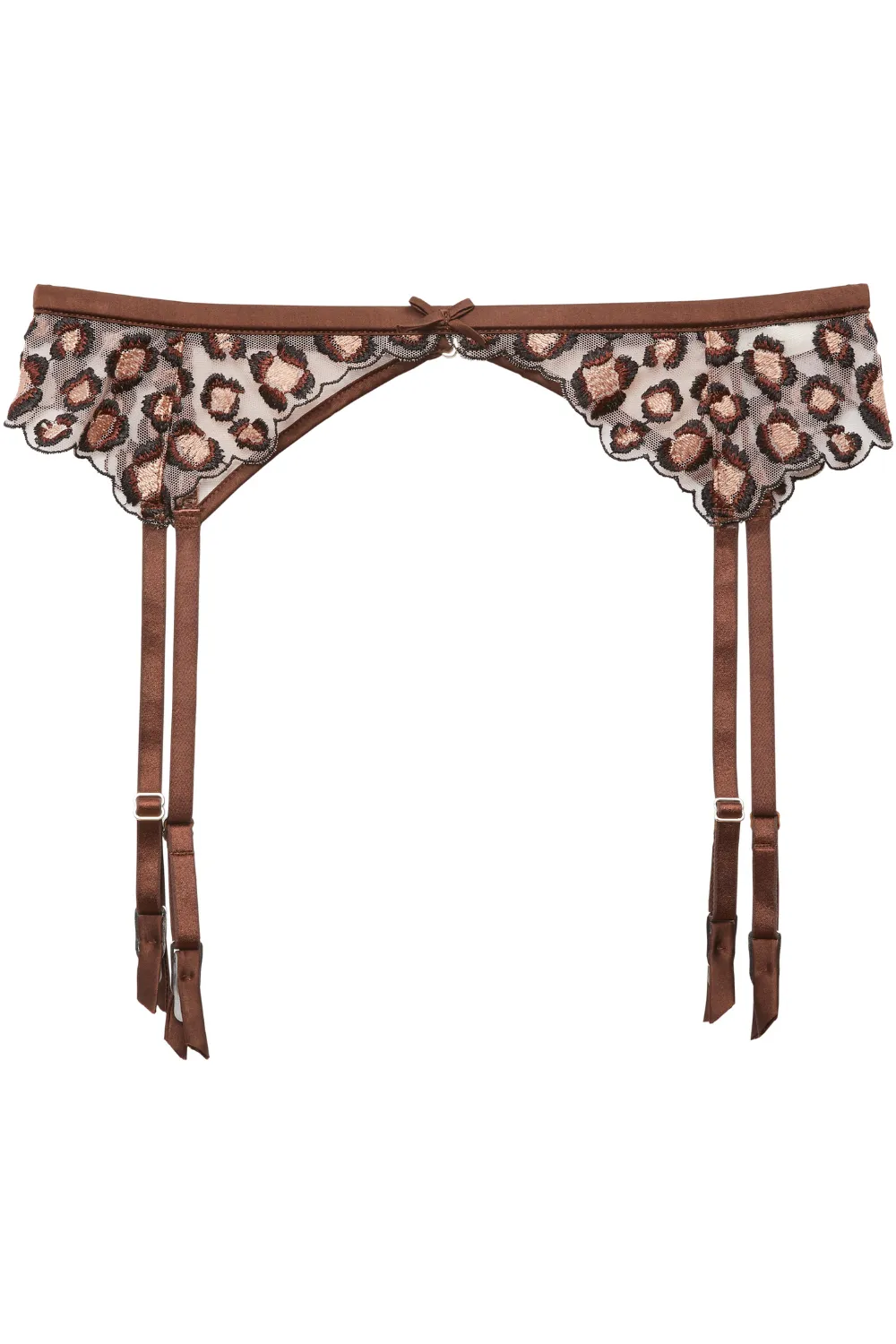 Leopard Embroidery Suspender
